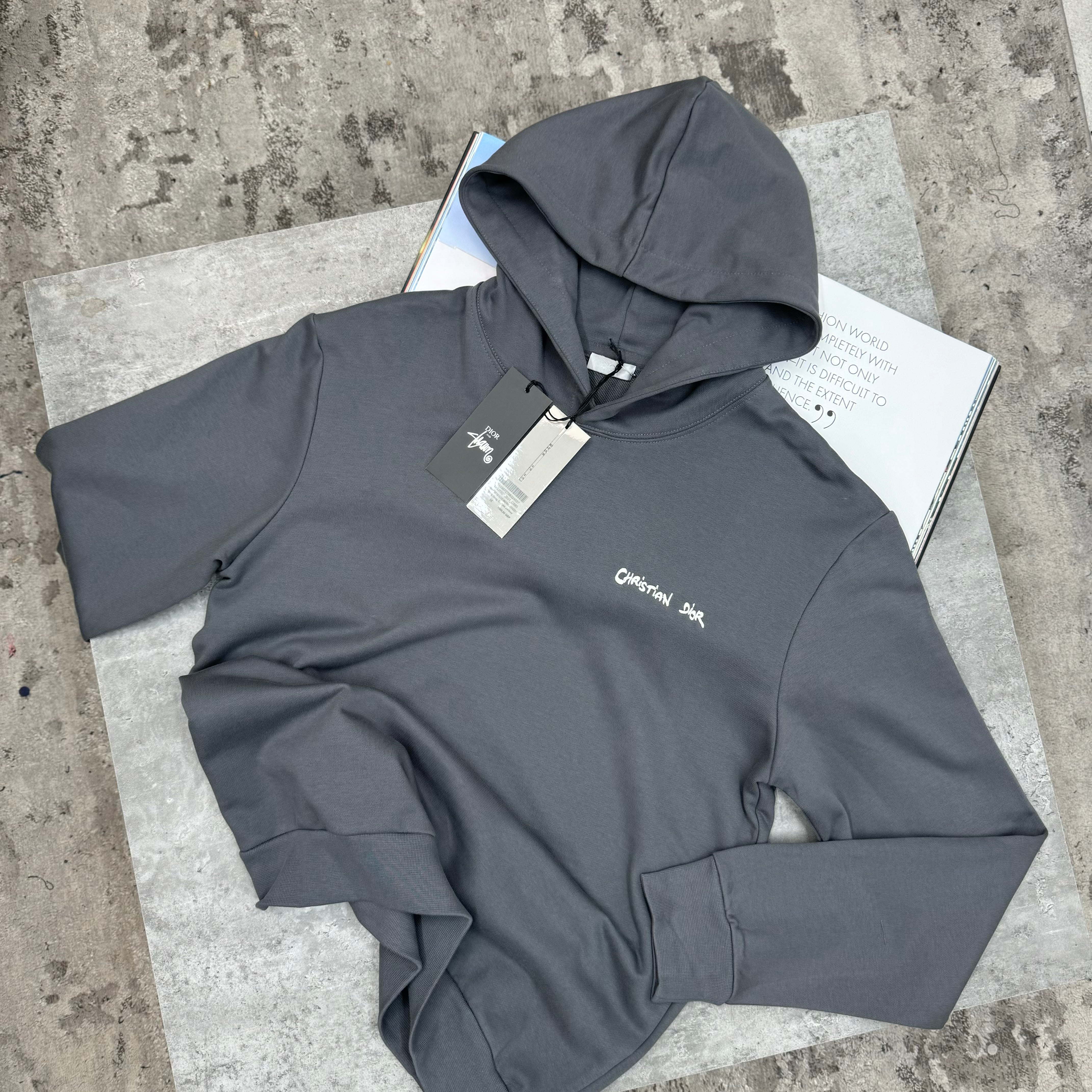 CD - LOGO HOODIE - CHARCOAL